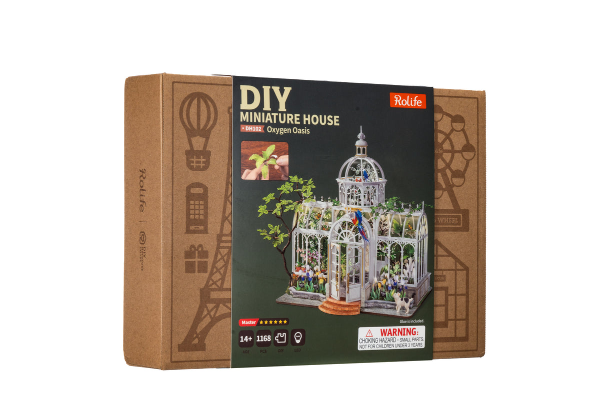 Rolife Oxygen Oasis DH102 - packaging at an angle