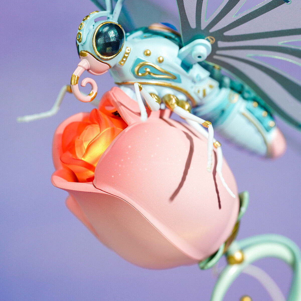 Robotime Butterfly DIY Mechanical 3D Puzzle MI05P PINK
