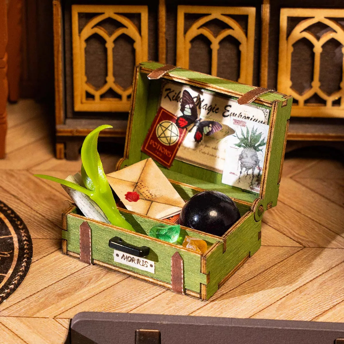 Robotime Rolife The Magic Study DIY Miniature House DG166