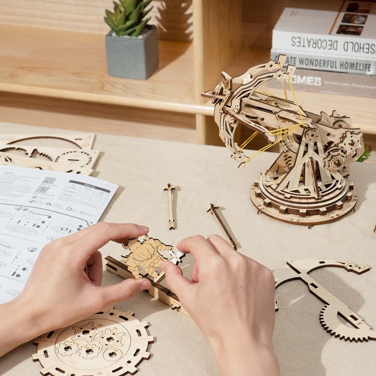 Robotime ROKR 142pcs Siege Heavy Ballista 3D Wooden Puzzle KW401