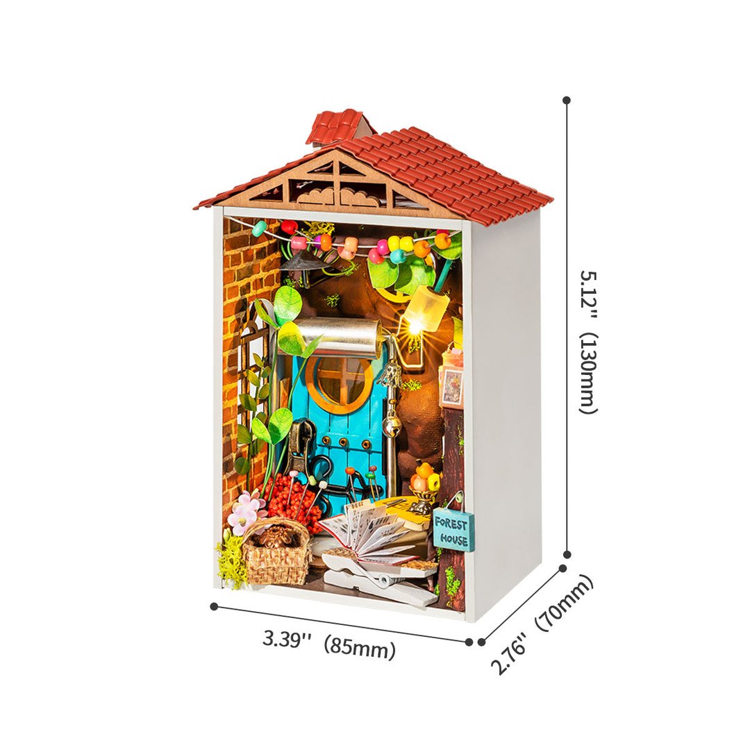 Robotime 3D DIY Wooden Puzzle Borrowed Garden Miniature Dollhouse Kit DS013