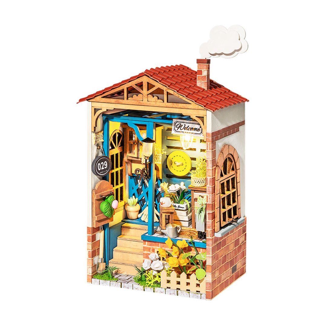 Robotime 3D DIY Wooden Puzzle Dream Yard DIY Miniature Dollhouse DS012