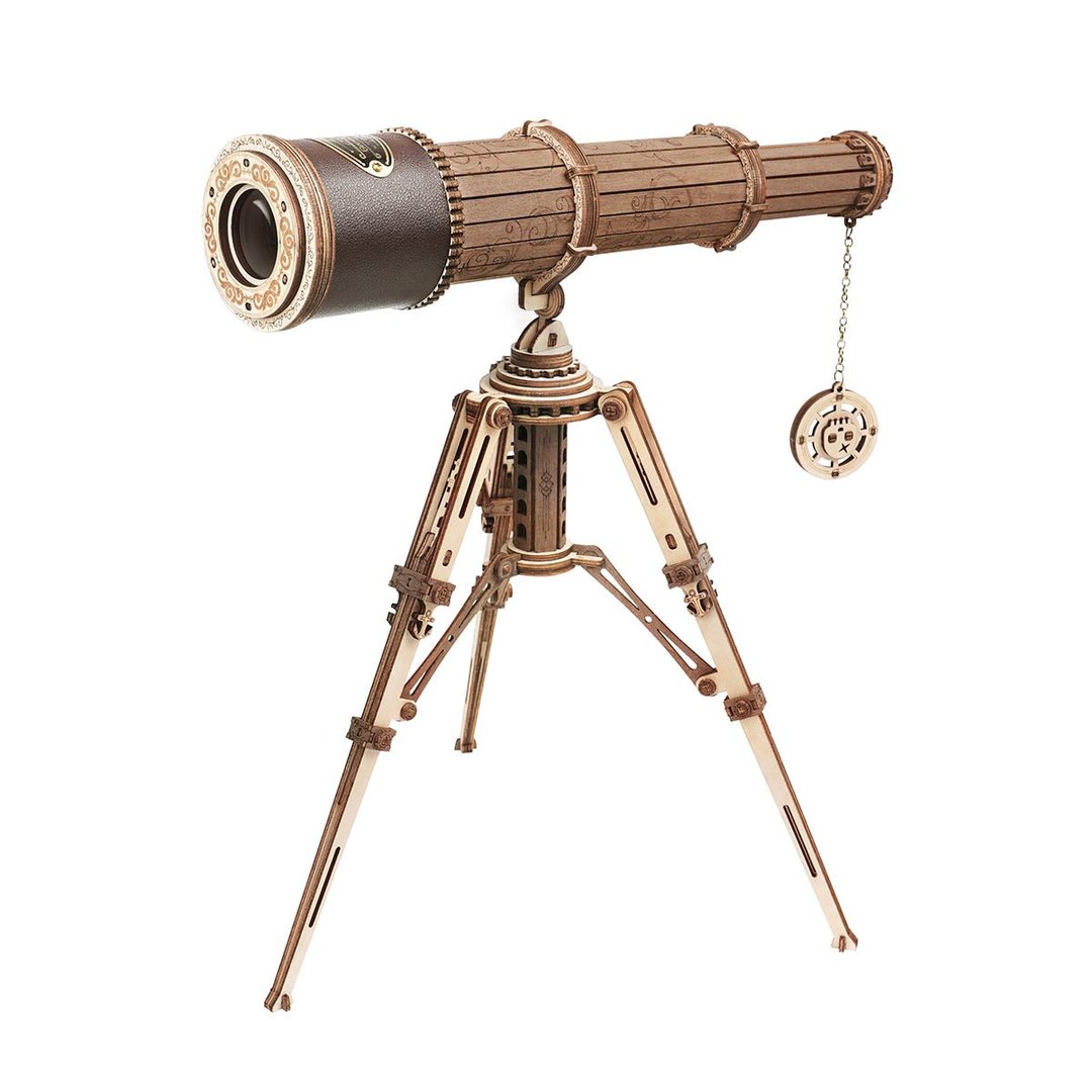 Robotime 3D DIY Monocular Telescope 3D Wooden Puzzle ST004