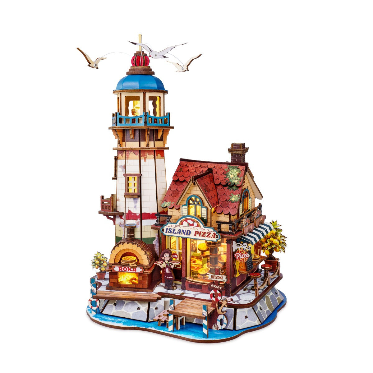 ROKR Chillbay Pizzeria EAM02 - completed model