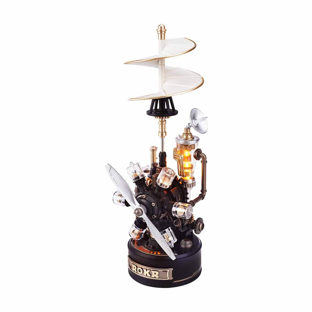 ROKR Leonardo da Vinci's Helicopter CGL01 mechanical 3D puzzle main product view