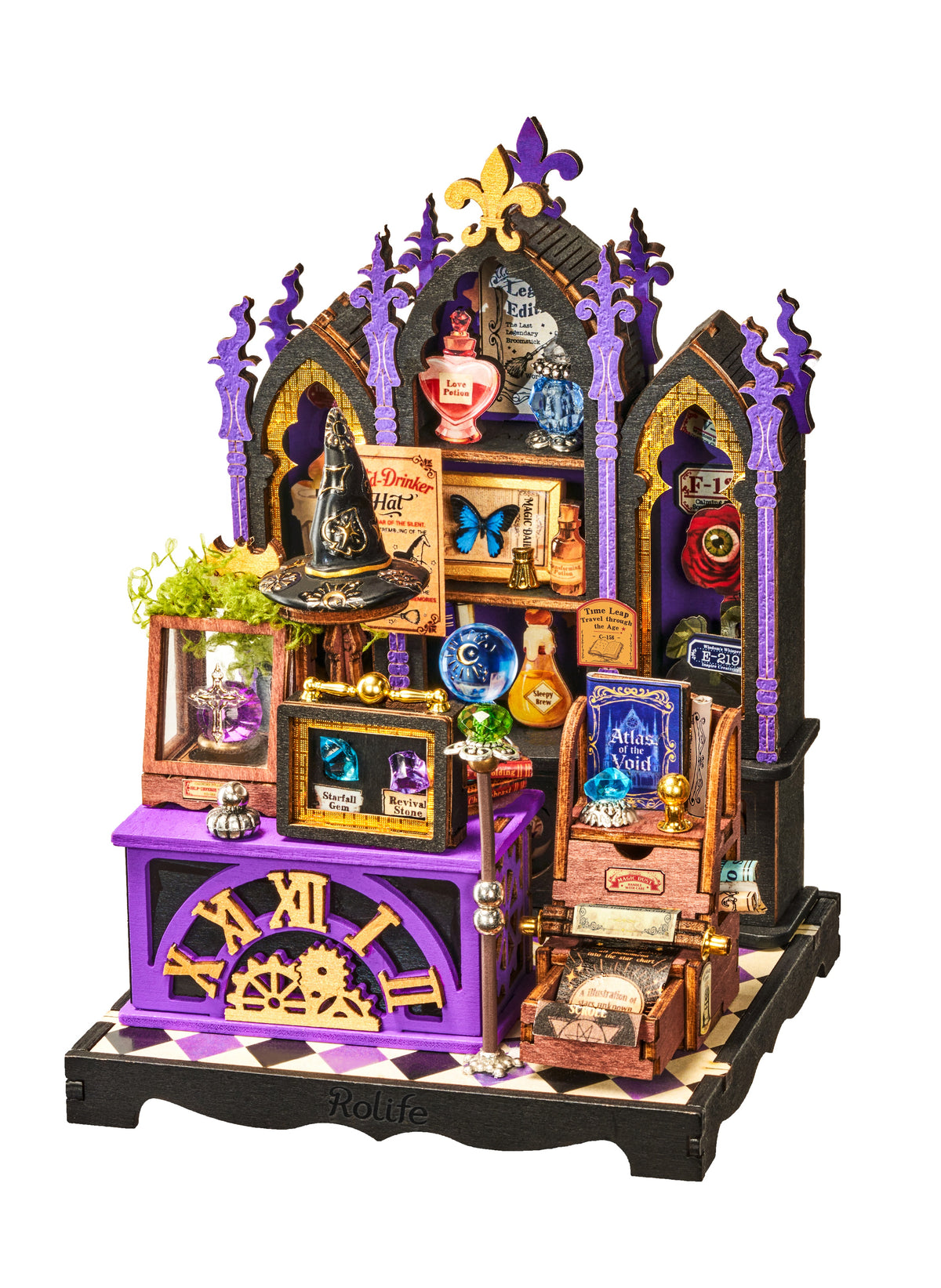 Rolife Curio Corner DS056 - completed model
