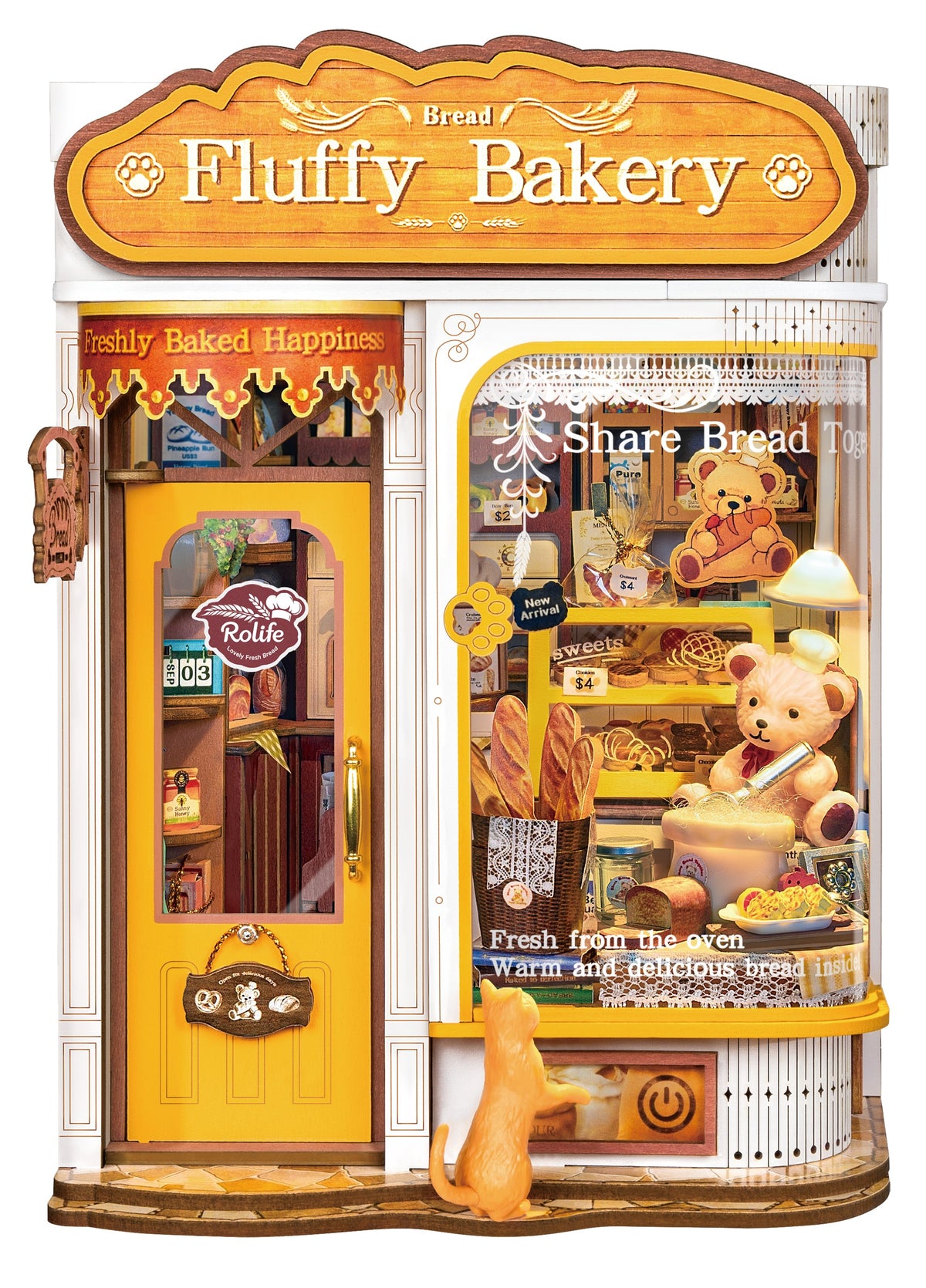 Rolife Fluffy Bakery TGE07 - completed model