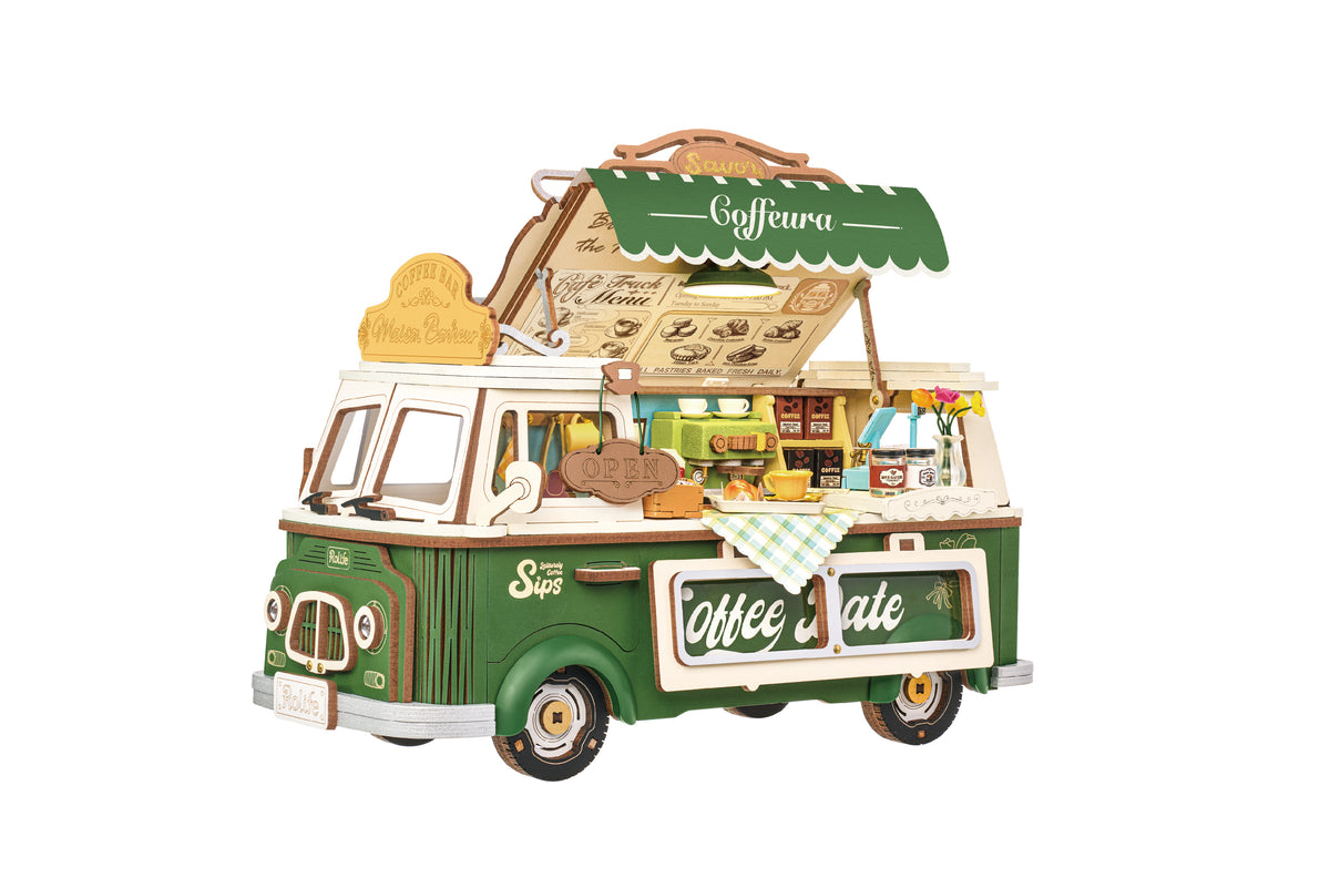 Rolife Leo's Coffee Truck TGS07 - completed model