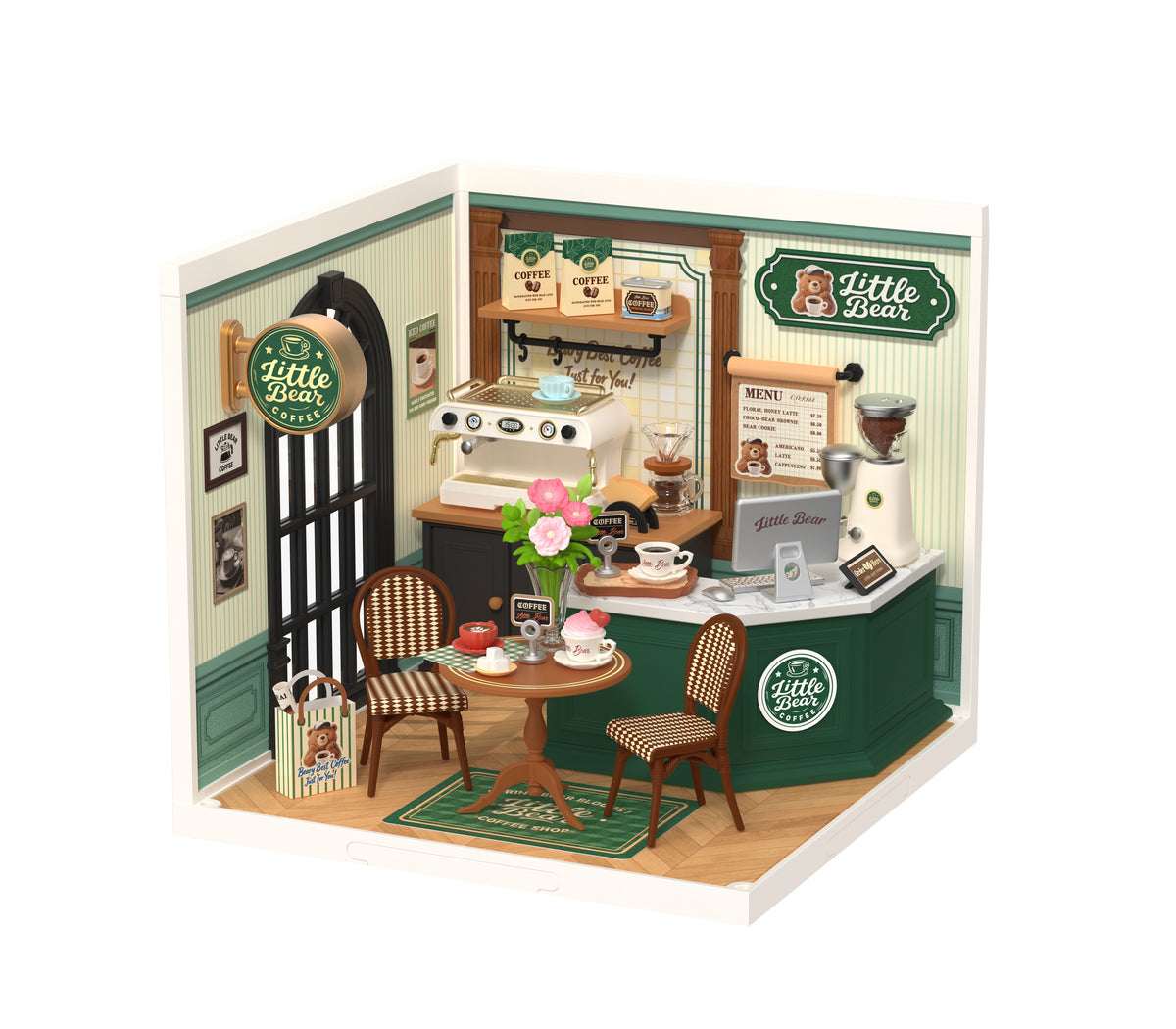 Rolife Perfect Romance Café DW028 - completed model