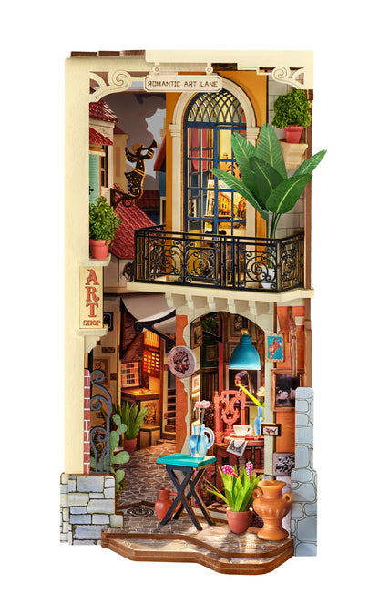 Rolife Romantic Art Lane TGB20 - completed model