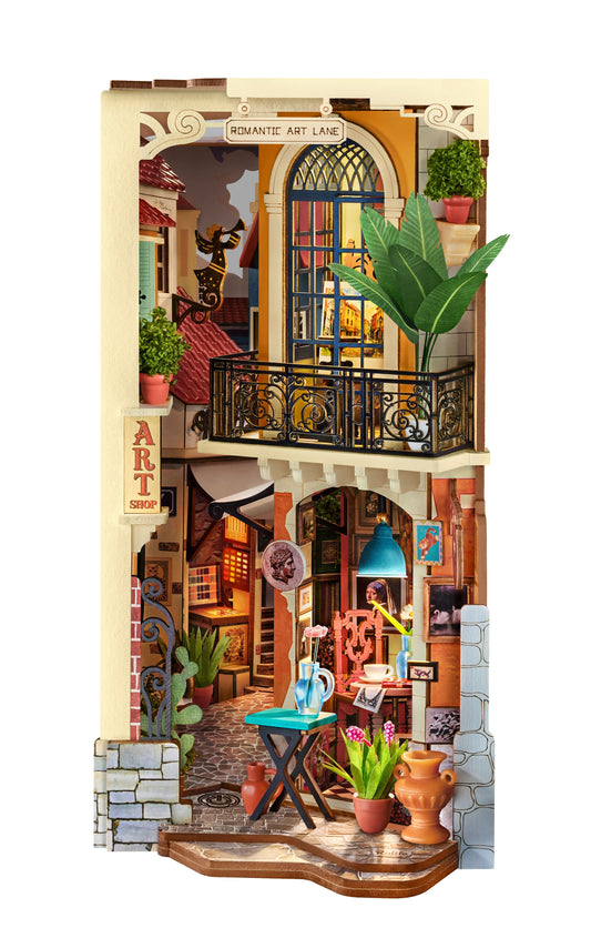 Rolife Romantic Art Lane TGB20 - completed model