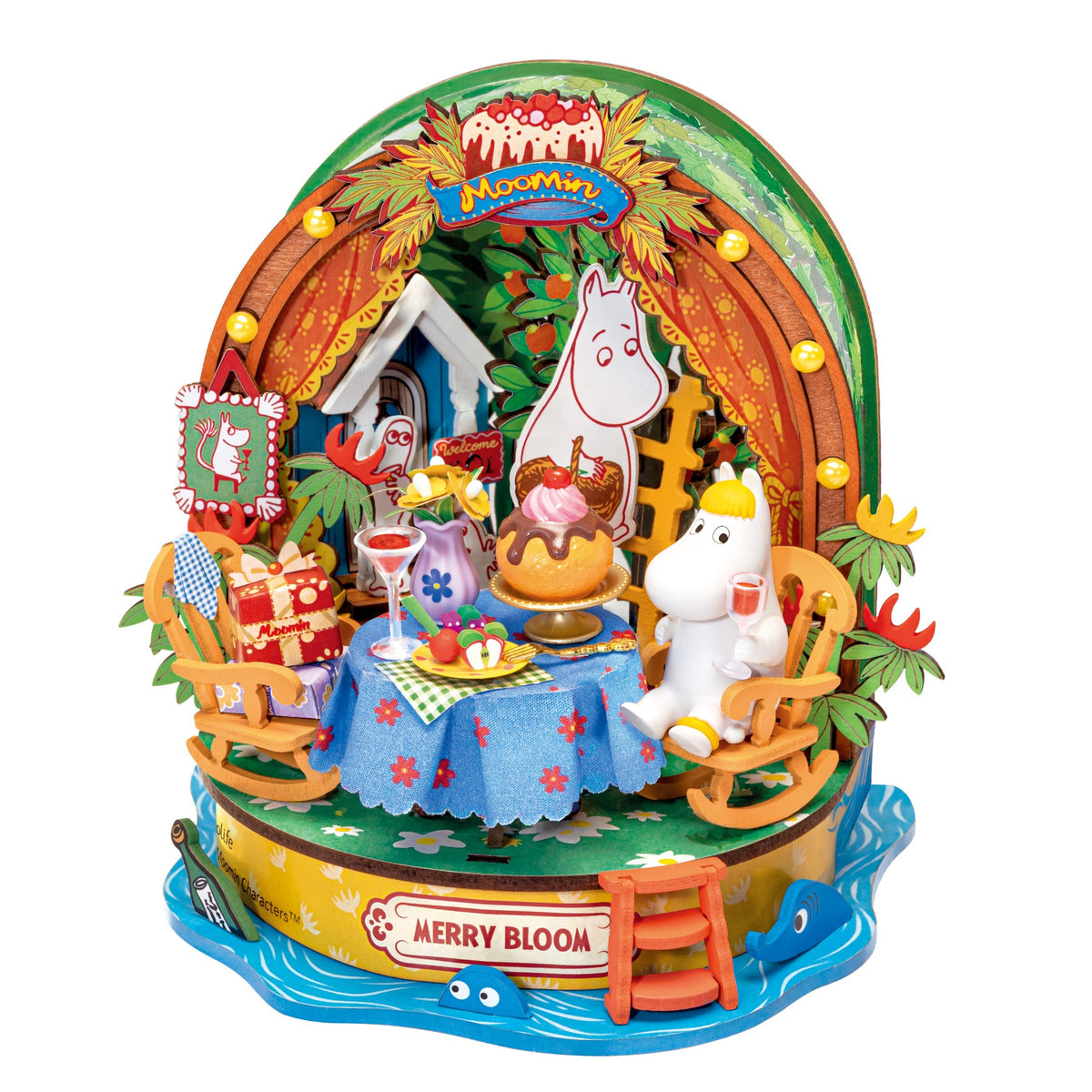 Rolife Snorkmaiden's Garden Party DA011 - completed model