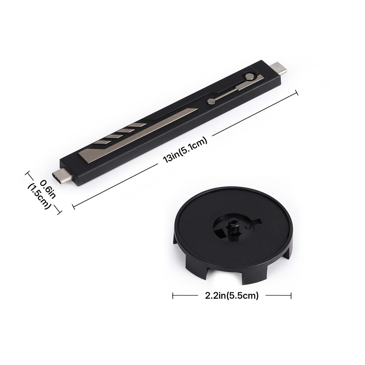 ROKR Electric Connector CG0X - assembled dimensions