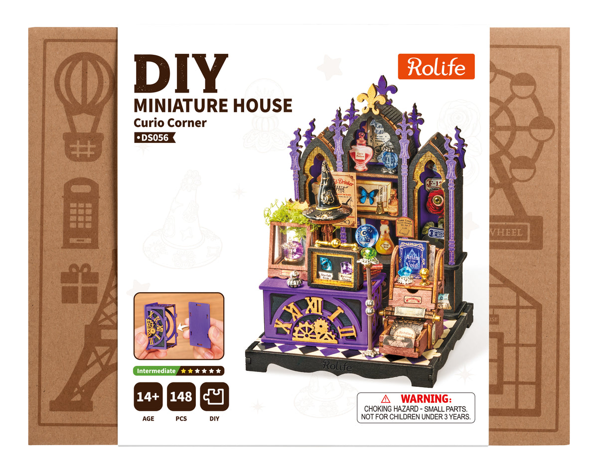 Rolife Curio Corner DS056 - front packaging