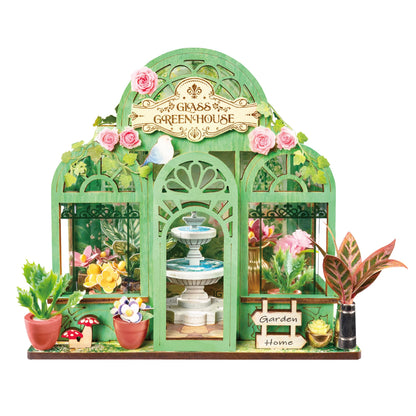 Rolife Green Fountain Garden DS049 - display setting