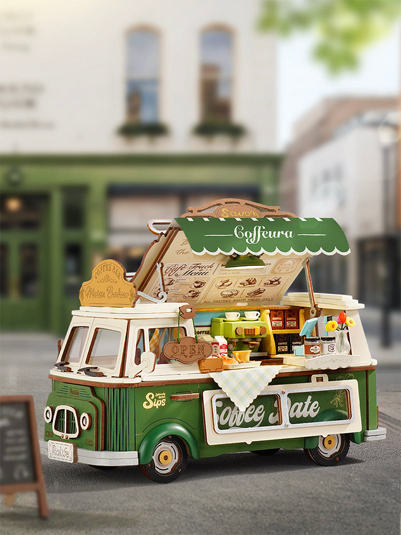 Rolife Leo's Coffee Truck TGS07 - display setting