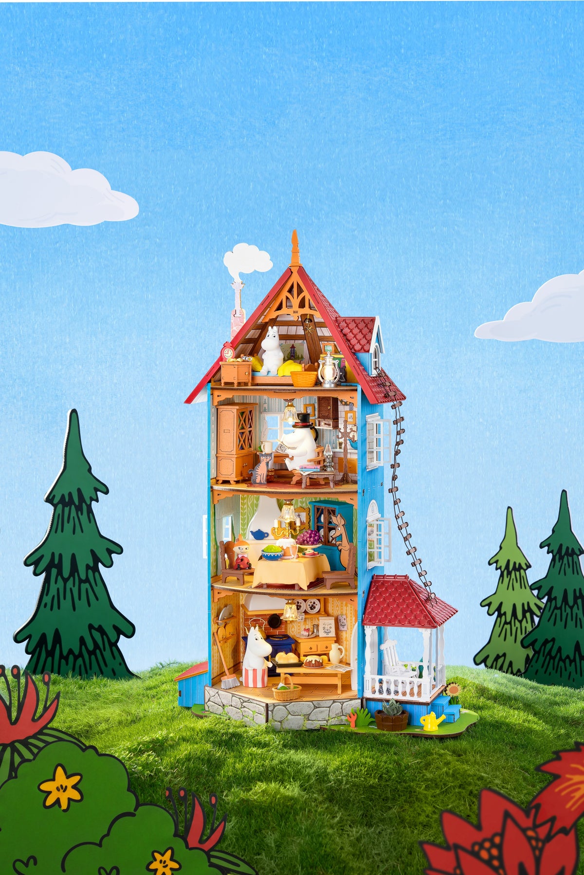 Rolife Moominhouse DA009 - display setting