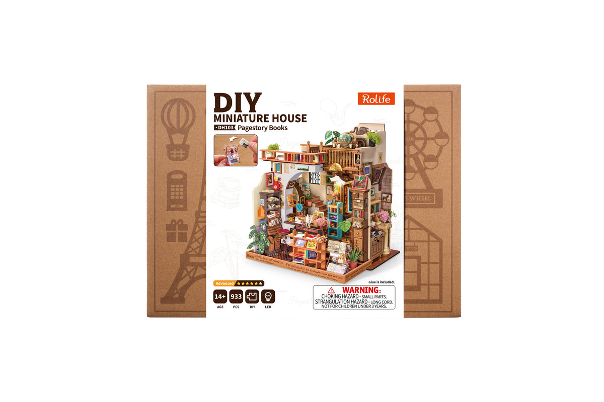 Rolife Pagestory Books DH103 - front packaging
