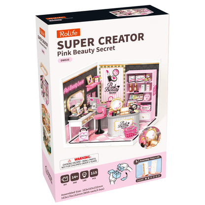 Rolife Pink Beauty Secret DW026 - front packaging