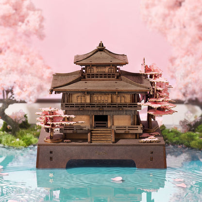 Rolife Sakura Pavilion TGA07 - pavilion with cherry blossom trees