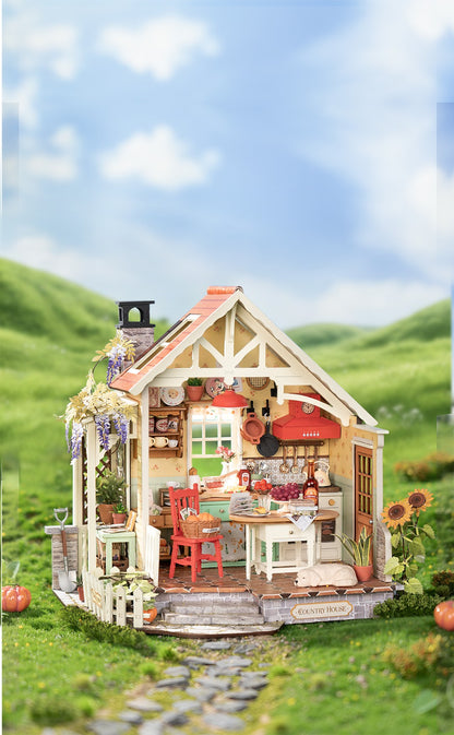 Rolife Sunlit Farmhouse Kitchen DH101 - display setting