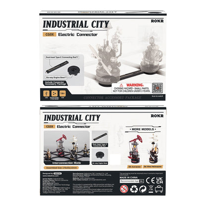 ROKR Electric Connector CG0X - front and back packaging