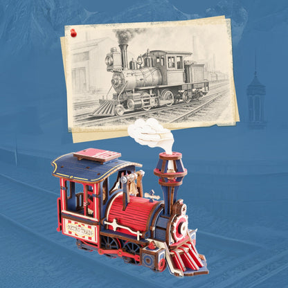 ROKR Power Express MCD07 - locomotive close-up
