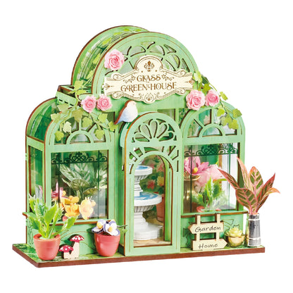 Rolife Green Fountain Garden DS049 - display setting, view 3