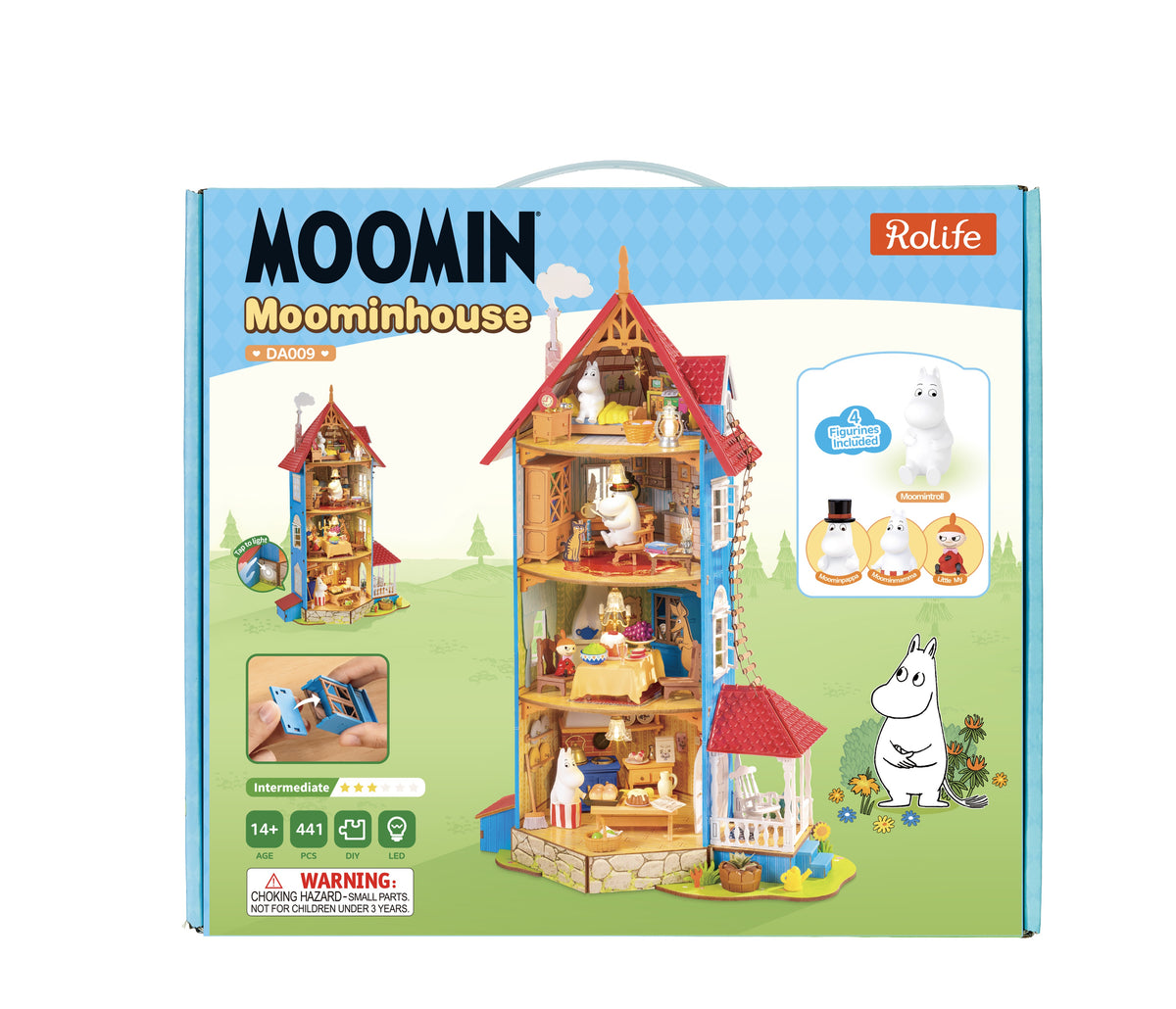Rolife Moominhouse DA009 - front packaging