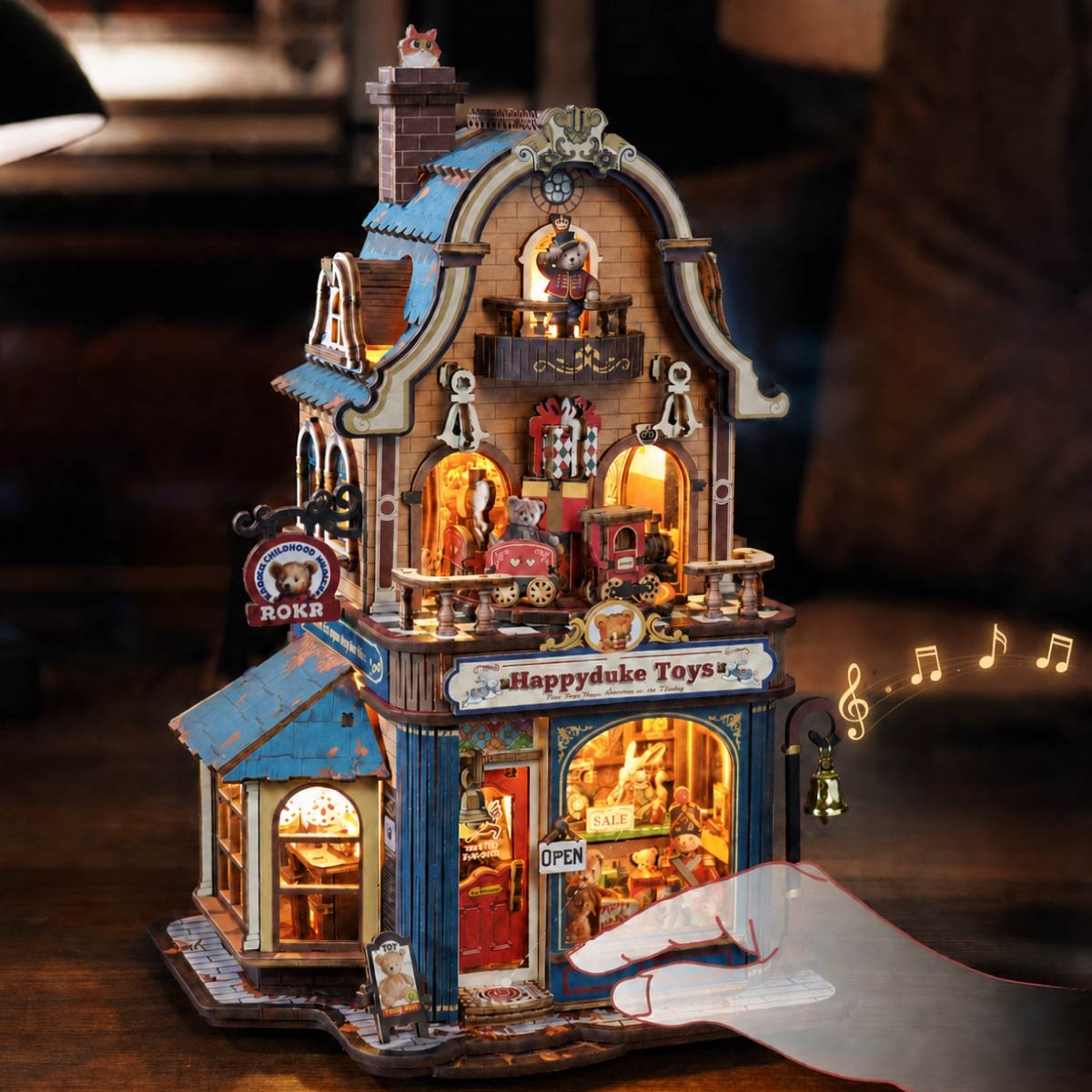 ROKR Happyduke Toys EAM01 - illuminated display