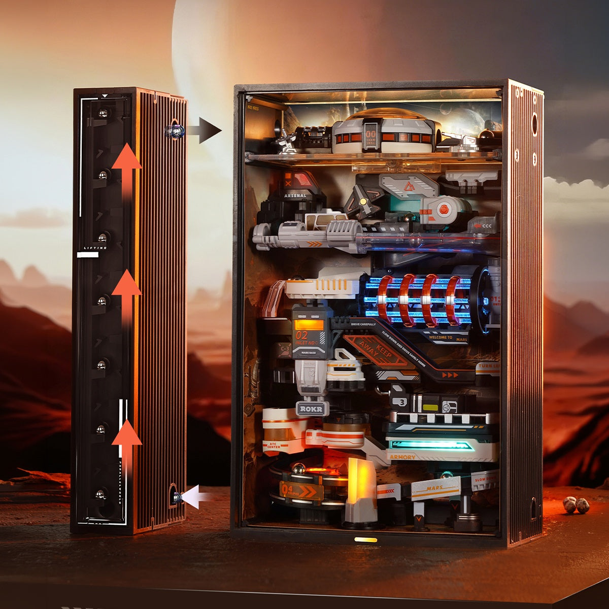 ROKR Mars Outpost MR05S - close-up details, view 4