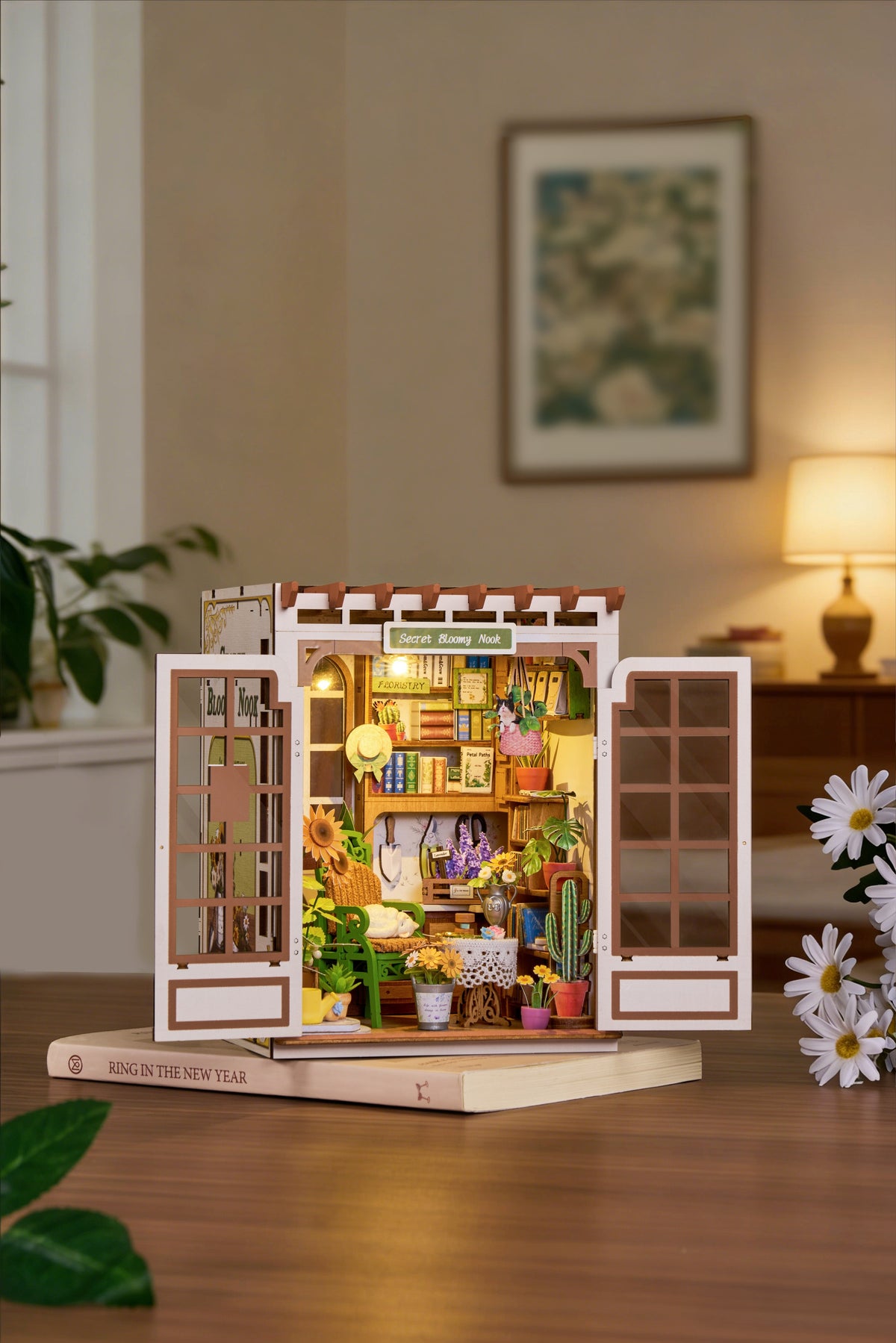 Rolife Secret Bloomy Nook TGE04 - display setting, view 4