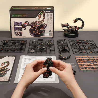 ROKR Emperor Scorpion 3D Puzzle (MI04) | Mechanical Interactive Display