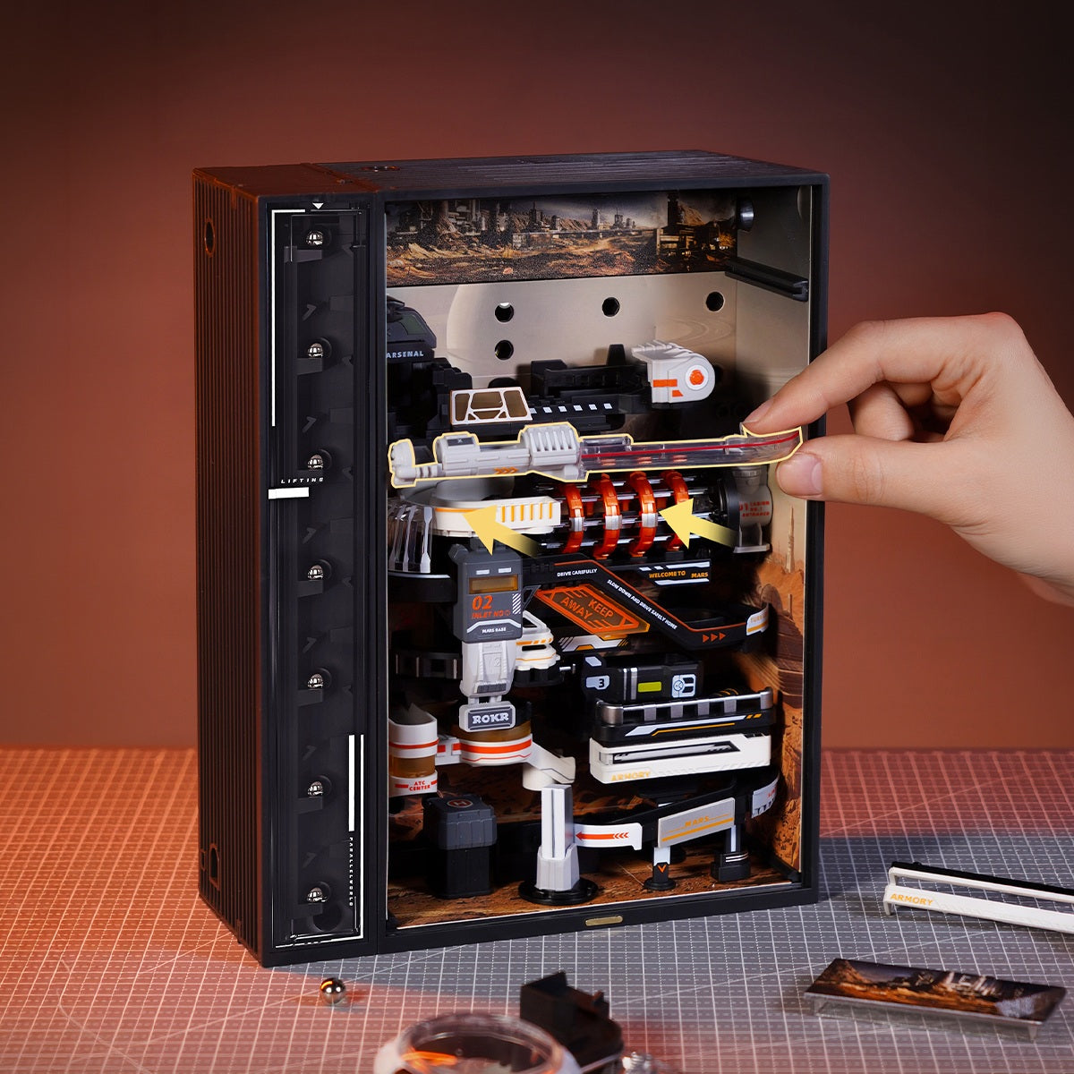 ROKR Mars Outpost MR05S - assembly demonstration