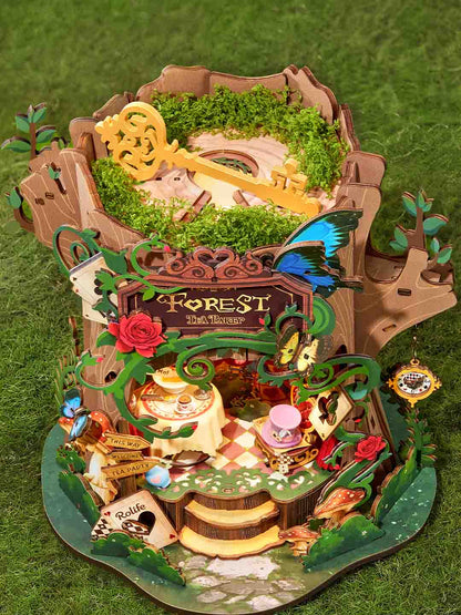 Rolife Forest Tea Party AMT03 - close-up details