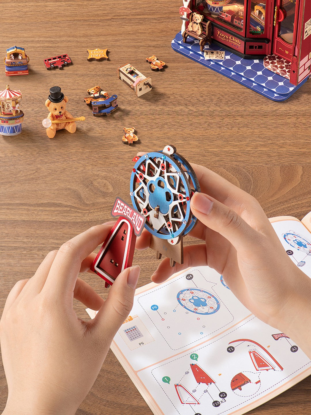 Rolife Joy Toys TGE06 - display setting, view 5