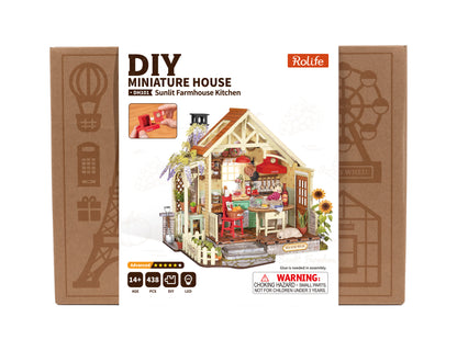 Rolife Sunlit Farmhouse Kitchen DH101 - front packaging