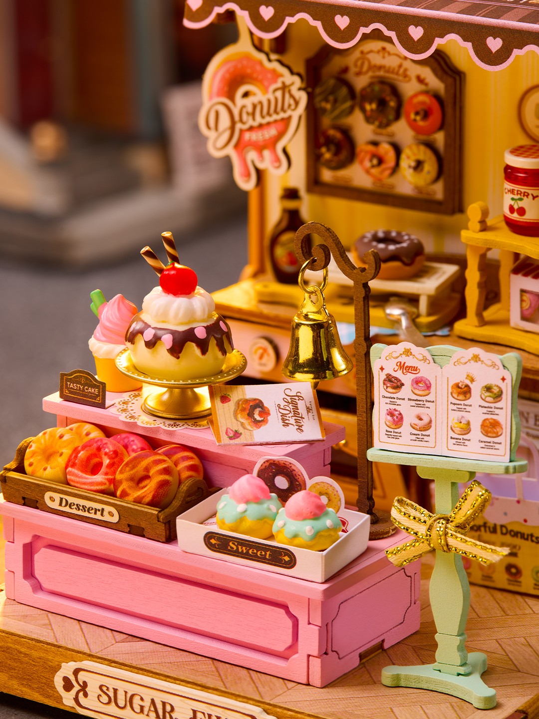 Rolife Sweetie's Donut Shop DS051 - display setting, view 5