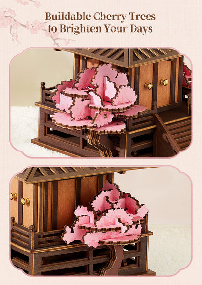 Rowood Sakura Retreat TGA09 - cherry blossom details