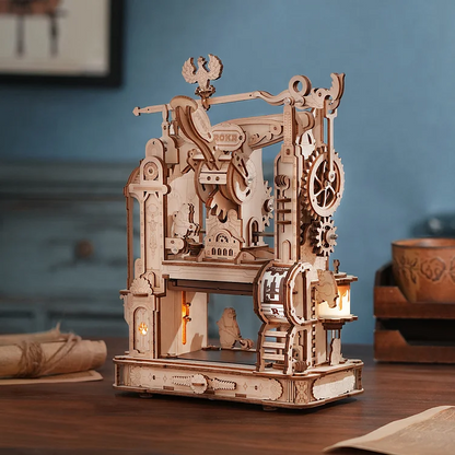 ROKR Classic printing press 3D Wooden Puzzle (LK602) | Classic Letterpress Model