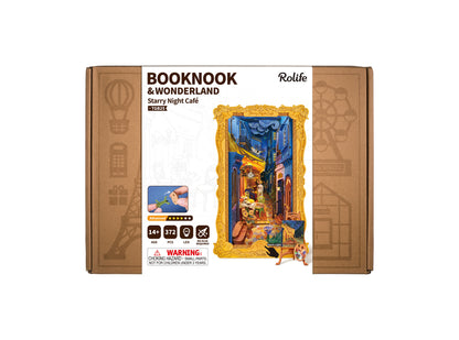 Rolife Starry Night Café TGB25 - front of the retail packaging