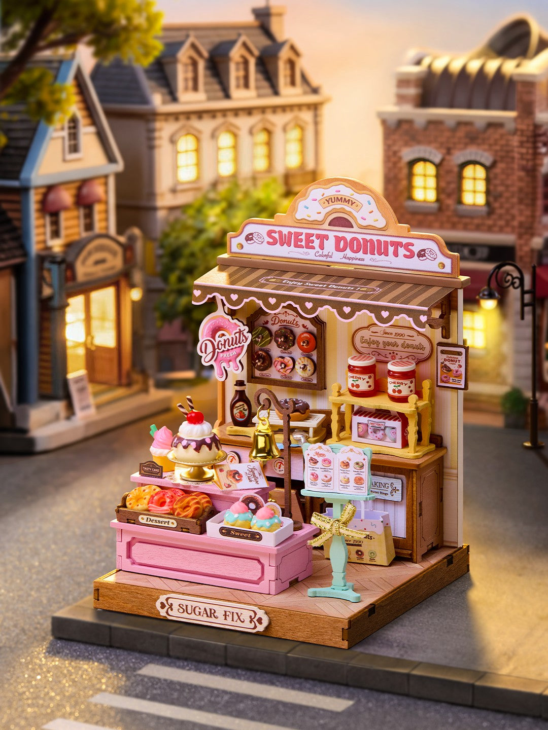Rolife Sweetie's Donut Shop DS051 - display setting, view 6
