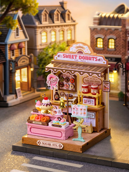 Rolife Sweetie's Donut Shop DS051 - display setting, view 6