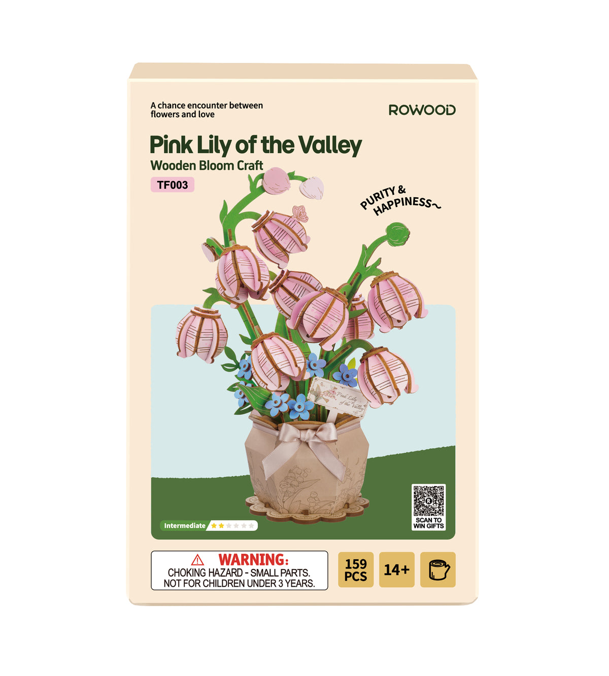 Rowood Pink Lily of the Valley TF003 - front packaging