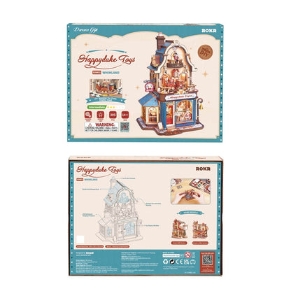 ROKR Happyduke Toys EAM01 - front and back packaging