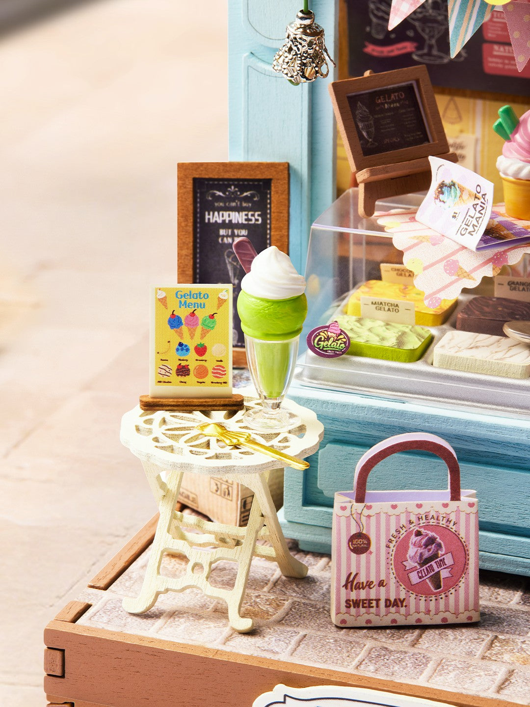 Rolife Gelato Stall DS052 - display setting, view 7