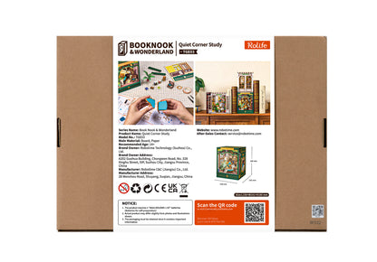 Rolife Quiet Corner Study TGE03 - back packaging