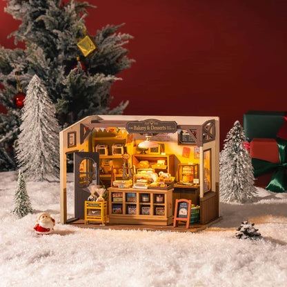 Rolife Becka’s Baking House DIY Miniature House Kit (DG161) | 1:18 Scale