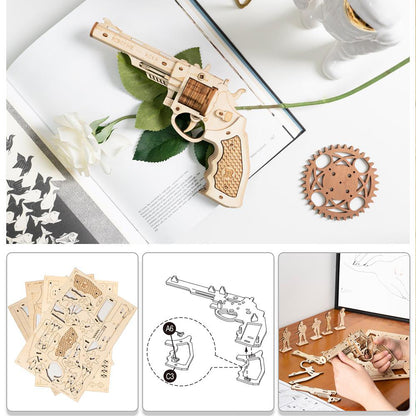ROKR Corsac M60 3D Wooden Puzzle (LQ401) | Mechanical Model