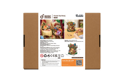 Rolife Forest Tea Party AMT03 - back packaging